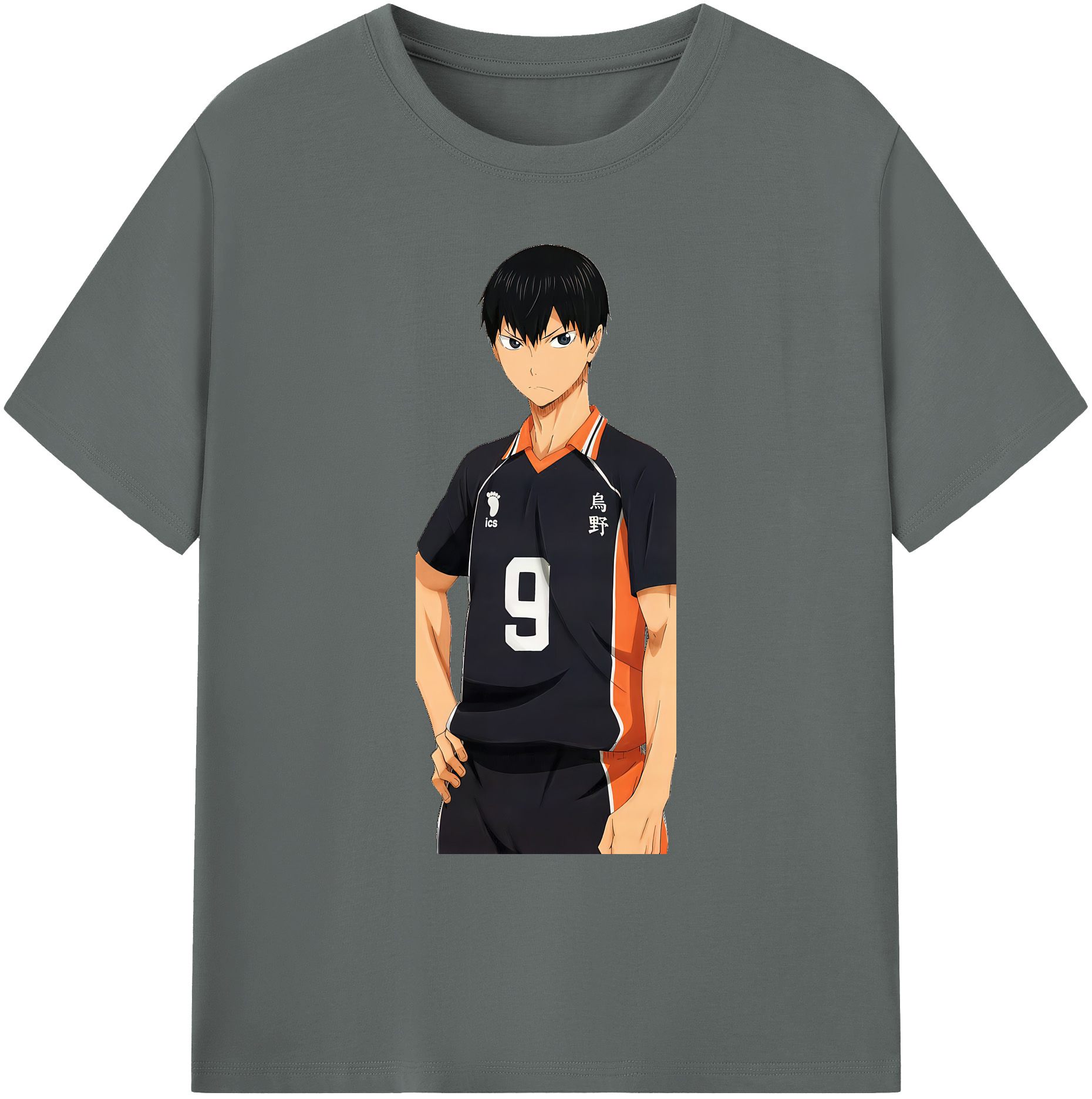 （画像用） ハイキュー!! Haikyu!! 綿100％ メンズ半袖Tシャツ｜肌触りやわらか＆通気性